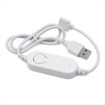 thumbnail image 1 of Tuya RGB WiFi LED Controller DC5V USB Dimmer Timer Modes for 2835 5050 RGB Led Strip Lights Smart Life App Adapter,1 x Tuya RGB WiFi LED Controller,White, 1 of 6