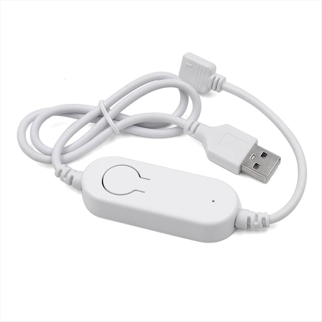 Tuya RGB WiFi LED Controller DC5V USB Dimmer Timer Modes for 2835 5050 RGB Led Strip Lights Smart Life App Adapter,1 x Tuya RGB WiFi LED Controller,White