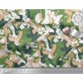 thumbnail image 3 of Soimoi Rayon Crepe Fabric Animals & Texture Printed Craft Fabric by the Yard 46 Inch Wide, 3 of 3