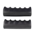thumbnail image 2 of 2 Pcs Poignées en Caoutchouc pour Brouette, Tubes Ronds Poignées de Remplacement Noires 118 x 30 mm, 2 of 8