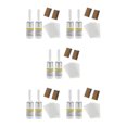 thumbnail image 2 of Wweixi Effective 2Pcs Automotive Glass Repair Fluid Windshield Resin Crack Tool DIY Car Fix White 7cm 5Set, 2 of 6