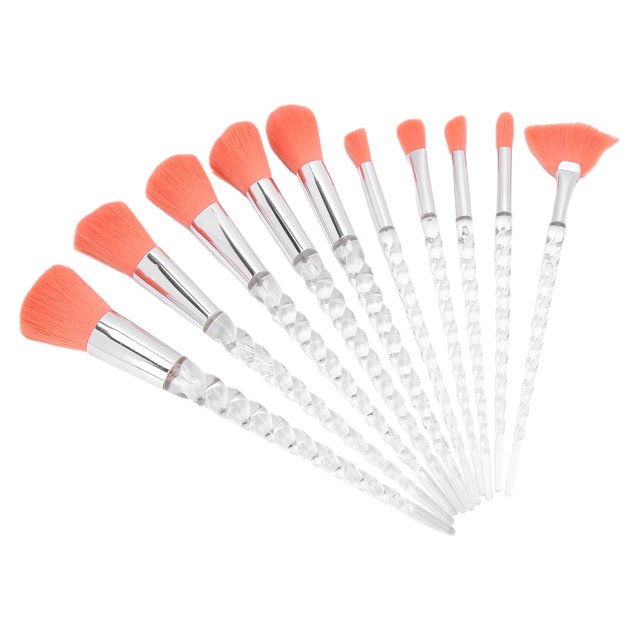Ombre à Paupières Brosse de Maquillage Brosse de Maquillage Portable Brosse Blush 10pcs / Définir les Cheveux Doux Ombre à Paupières Blush Brosse Poudre Libre Outil de Maquillage Brosse Cosmétique