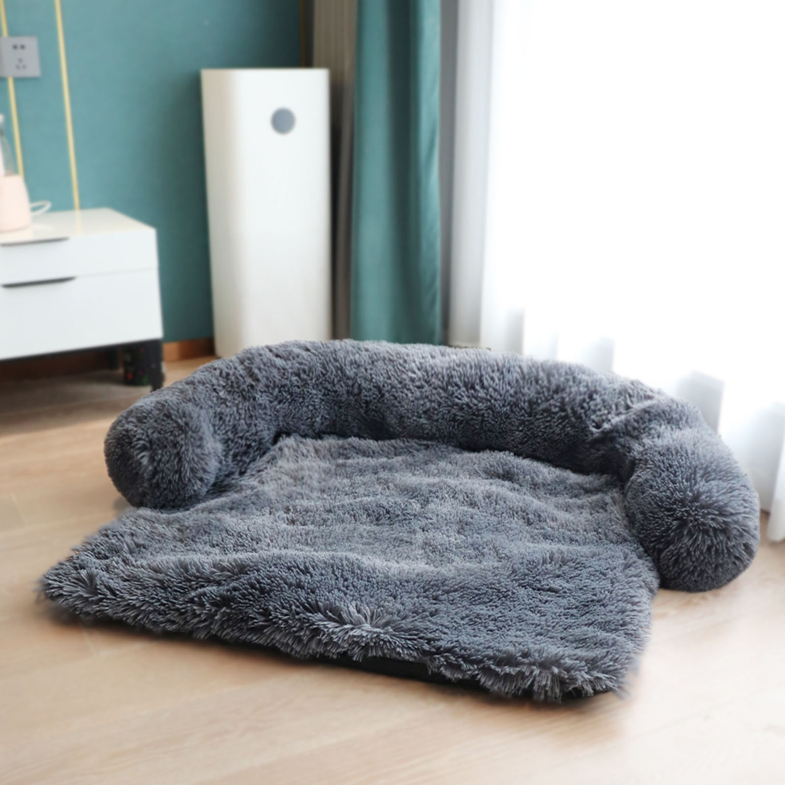 EGNMCR Dog Beds, Pet Beds Comfortable Plush Kennel Dogs Pet Litter Deep Sleep PV Litter Sleeping Bed Dogs bed