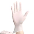 thumbnail image 1 of Gloves for Use High‑Performance Nitrile Exam Gloves Powder-Free Clean Disposable White 100 Count Heavy Duty Comfortable Fit 100PCS, 1 of 8
