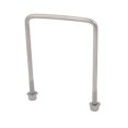 thumbnail image 2 of Unique Bargains M4 Thread 70mm Length 304 Stainless Steel Square U Bolt Silver Tone 4pcs, 2 of 2
