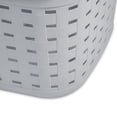 thumbnail image 4 of Sterilite Weave Gray laundry Basket, 4 of 8