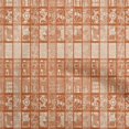 thumbnail image 1 of oneOone Velvet Orange Fabric Aaian Batik Sewing Craft Projects Fabric Prints By Yard 58 Inch Wide, 1 of 4