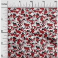 thumbnail image 2 of oneOone Viscose Chiffon Maroon Fabric Abstracts Sewing Craft Projects Fabric Prints By Yard 42 Inch Wide, 2 of 5