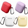 thumbnail image 4 of Compatible AirPods Case Cover Silicone Protective Skin for Apple Airpod 1 2 Case (4 Pack), 4 of 7