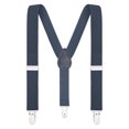 thumbnail image 1 of Buyless Fashion Adjustable Suspenders for Kids Toddlers Baby Elastic Solid Color 1 Inch - Y Back Design, 1 of 7