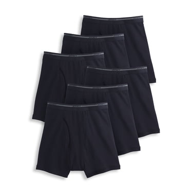 Jockey Caleçon Boxeur Classique Léger pour Hommes en Coton 100 % de 5 Po - Lot de 6