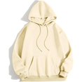 thumbnail image 4 of WEAIXIMIUNG Fall Sweatshirts for Women Plus Size Ladies' Autumn and Winter Fashionable Rugby Print Hooded Sweatshirt, 4 of 5