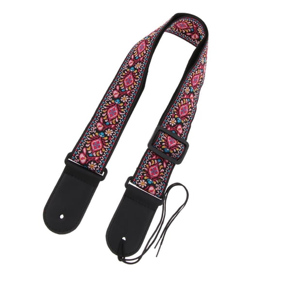 lionlar Acoustic Electric Guitar Strap with Pick Holder for String Instrument Parts 1 1
