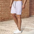 thumbnail image 2 of Plebaso Men's Quick Dry Shorts Drawstring Athletic Running Shorts Lightweight Summer Beach Sports Shorts, 2 of 4