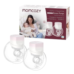 Momcozy Pompe à sein sans mains S12 Pro Pompe double sans fil utilitaire avec confort DoubleFit Plaquette