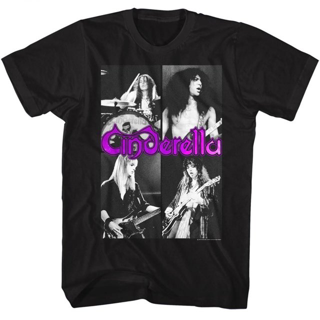 Cendrillon Quartiers Musicaux T-Shirt à Manches Courtes pour Adulte