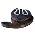 thumbnail image 2 of GROWTH TANK Swing Hanging Strong Strap Belt Outdoor Hammock Tree Strap with Hooks Orange, 2 of 9