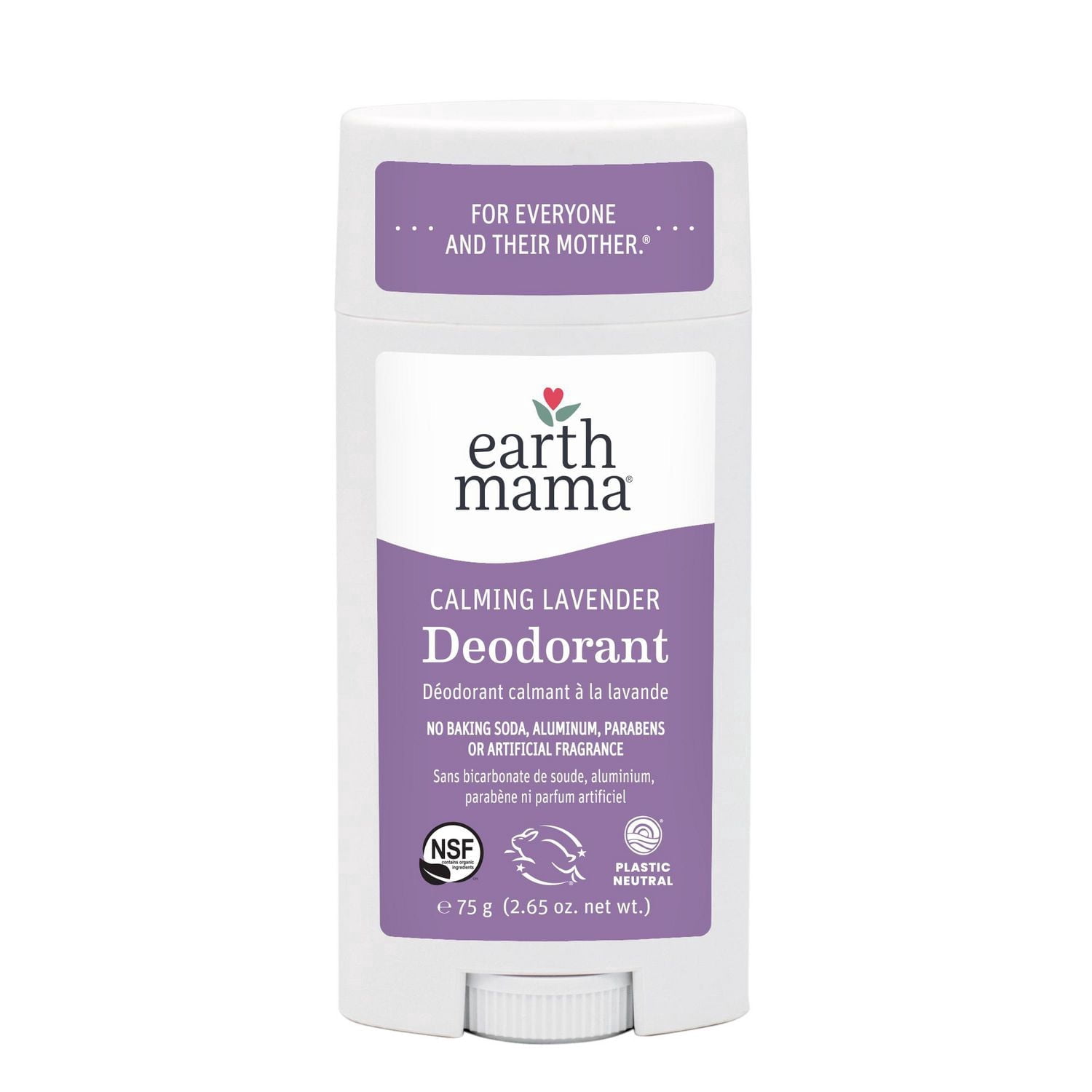 Déodorant calmant à la lavande Earth Mama