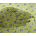 thumbnail image 4 of oneOone Viscose Chiffon Fabric Leaves & Flower Floral Print Fabric BTY 42 Inch Wide, 4 of 4