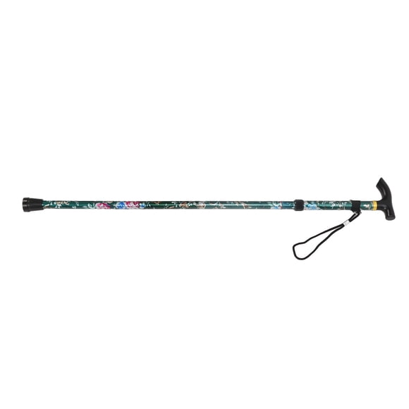 Foldable Walking Cane for Men,Women,Collapsible,Lightweight,Adjustable,Portable Stability Hand Walking Stick,Telescopic Hiking Pole,Comfortable T Handles for Climbing Hiking