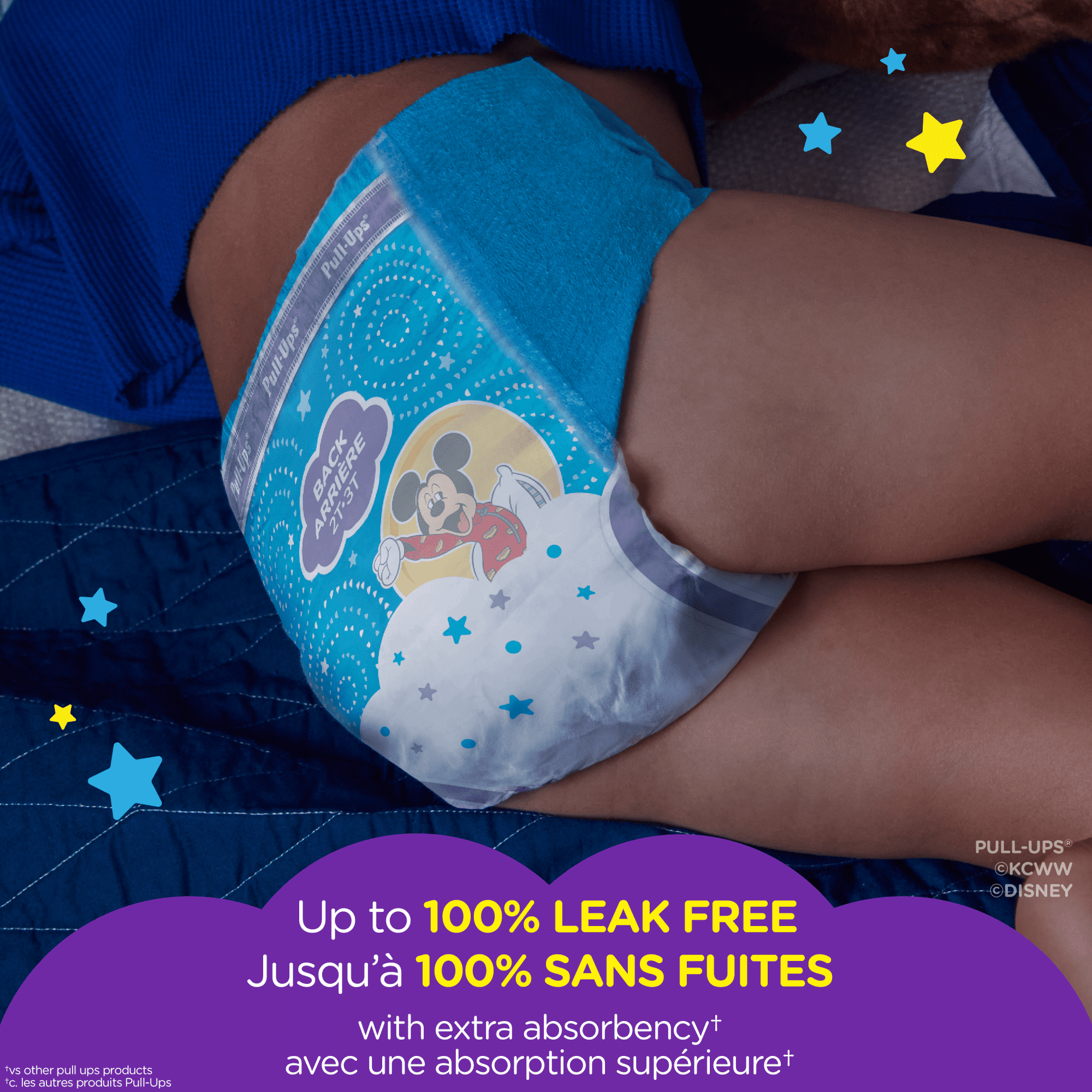 Pull-Ups Boys' Night-Time Potty Training Pants, 3T-4T (32-40 lbs), 108 Ct