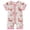 Pink, variant on vigerkar Western Baby Girl Clothes Horse Print Cow Romper Zipper Long Sleeve Jumpsuit Cowgirl Outfit Summer Clothes (AG, 3-6 Months)