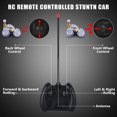 thumbnail image 5 of ZECATL Remote Control Car, RC Stunt Car Invincible Tornado Twister Remote Control Rechargeable Vehicle with Colorful Lights & Music Switch for Kids (Camouflage), 5 of 5
