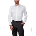 thumbnail image 2 of Van Heusen Chemise Oxford pour Homme à Pointe Pincée Sans Repassage, m, Blanc, 2 of 4