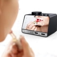 thumbnail image 4 of Alarm Clock Radio Basics Small Digital Alarm Clock with Dual USB Charging Port, 4 of 9