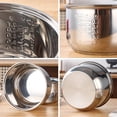 thumbnail image 3 of Clearance! JMYHOAM Kitchen Essentials 1pcs Stainless Steel Inner Pot for Multifunctional Rice Cookers. A Replacement Option That Swaps Out Your Old Pot Kitchen Appliances, 3 of 6