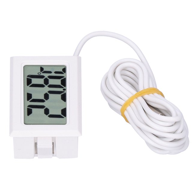 ANGGREK Digital Temperature Meter,, FY13001 Digital Hygrometer, For Greenhouse For Garden For Humidors For Smart Home