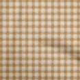 thumbnail image 1 of oneOone Georgette Viscose Brown Fabric Check Sewing Material Print Fabric By The Yard 42 Inch Wide, 1 of 4