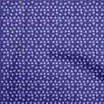 thumbnail image 1 of oneOone Silk Tabby Dark Blue Fabric Florals Craft Projects Decor Fabric Printed By The Yard 42 Inch Wide, 1 of 4