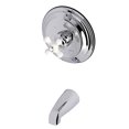 thumbnail image 1 of Kingston Brass KB3631PXTO Tub Only, Polished Chrome, 1 of 5