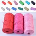 thumbnail image 1 of Hemp Rope Colorful Natural Jute Twine String Roll Natural jute Hemp Cord for DIY Art Crafts and Wrapping, 1 of 9