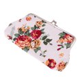 thumbnail image 2 of MasteelfCA Vintage Flower Wallet Lady Buckle Clutch Bag Rose Pattern Coin Purse for Woman, 2 of 7