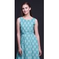 thumbnail image 4 of Bimba Robe Longue Décontractée Sans Manches à Col Rond pour Femmes, Imprimé, Xxx-Grand, 4 of 6