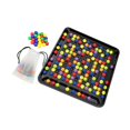 thumbnail image 4 of Lipstore Peg Board Beads Game Creative Rainbow Matching Game for Game Travel Children 168 pieces, 4 of 8