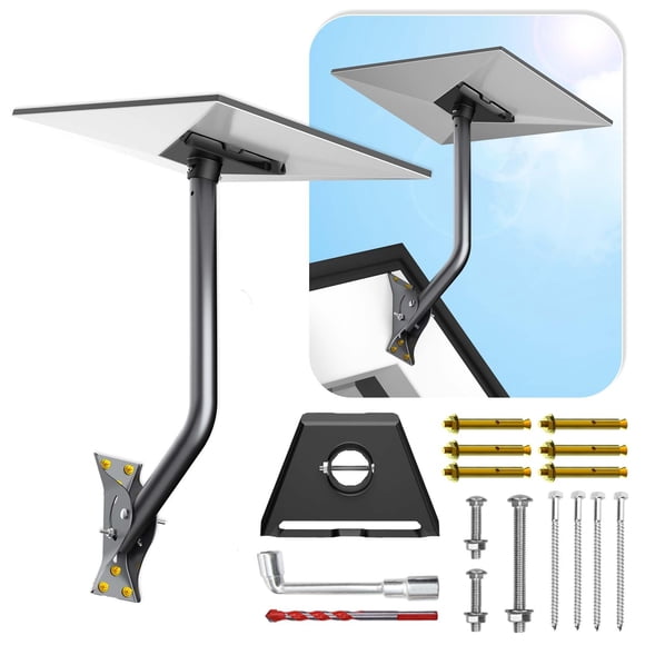 Gen 3 Mount for Starlink, Adjustable Wall /Roof Mounting Kit Compatible with V3 Starlink Standard DishãInclude Aluminum Gen 3 Pipe Adapterã
