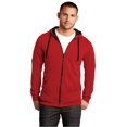 thumbnail image 1 of District Men's The Concert Fleece Full-Zip Hoodie. DT800, 1 of 1