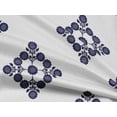 thumbnail image 5 of oneOone Rayon Medium Blue Fabric Block Sewing Material Print Fabric By The Yard 56 Inch Wide, 5 of 5