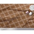 thumbnail image 2 of Soimoi Satin Silk Fabric Dots & Circle Geometric Print Fabric by the Yard 42 Inch Wide, 2 of 5