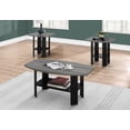 thumbnail image 1 of Monarch Specialties Table Set, 3pcs Set, Coffee, End, Side, Accent, Living Room, Laminate, Black, Grey, Transitional, 1 of 4