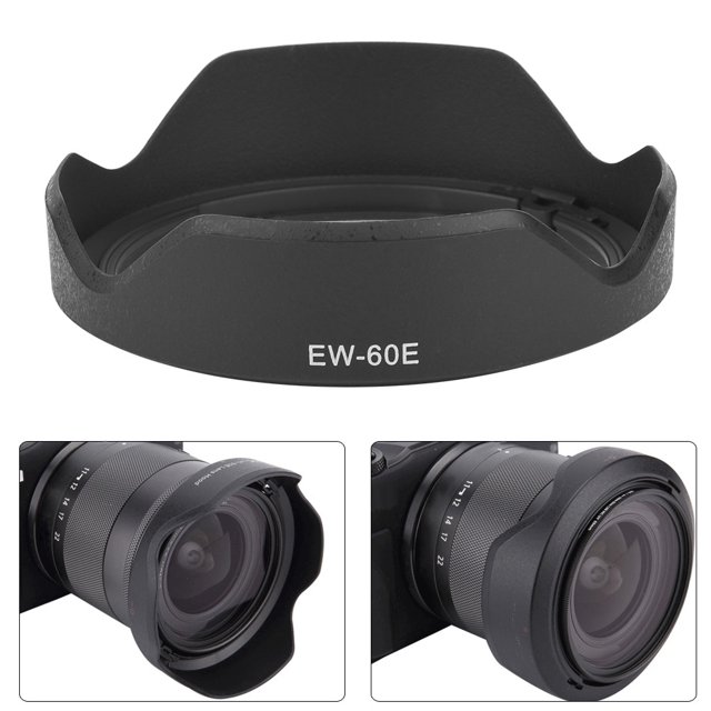 LAFGUR Lens Hood Shade, Camera Lens Hoods, ABS For EF-M 11-22mm F 4-5.6 IS STM