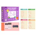 thumbnail image 2 of PENGXIANG Magical Tracing Workbook Reusable Calligraphy Copybook Toddler Learning Activities For Kids Children  E, 2 of 2