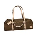 thumbnail image 3 of Bunblic Flute Bag Flute Case Sturdy Stylish Lightweight Flute Protection Case with Handle for Concert Travel Stage Music Lessons Show coffee, 3 of 8