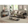 thumbnail image 5 of Convenience Concepts Tucson Deluxe Two-Tier Console Table in Black Wood Finish, 5 of 5