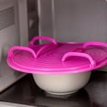 thumbnail image 3 of Microwave Tray Microwave Plate Stacker Grill Rack Plastic Bakin Round Steam Rack, 3 of 7