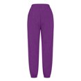 thumbnail image 5 of RKSTN Womens Pants Sweatpants Baggy Loose Mid Rise Fleece Workout Active Long Jogger Sweat Pants With Pockets Loose Fitting Long Pants, 5 of 5
