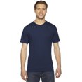 thumbnail image 2 of American Apparel T-Shirt en Jersey Fin, TP, Marine, 2 of 4